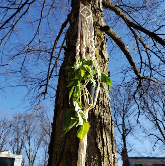 Other - Handmade Macrame Hanger with Knot